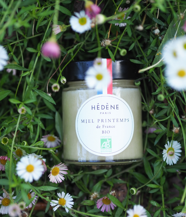 Organic Spring Honey harvested in France