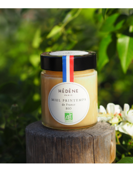 Organic Spring Honey harvested in France