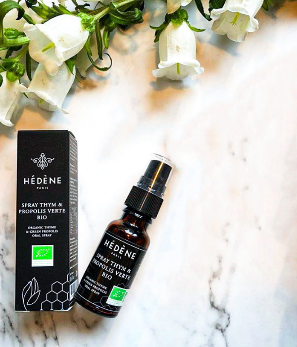 100% French spray with thyme honey and green propolis