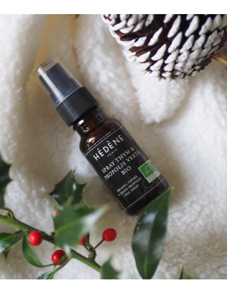 100% French spray with thyme honey and green propolis