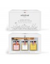 Coffret Gourmand : miel & rose, miel lavande et miel & yuzu.