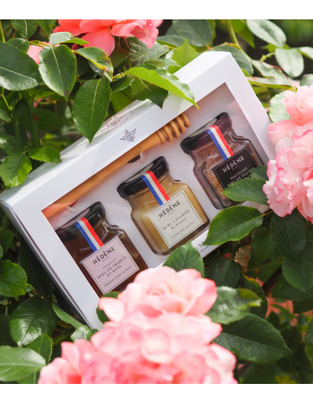 Coffret miels de France "Pour Elle"