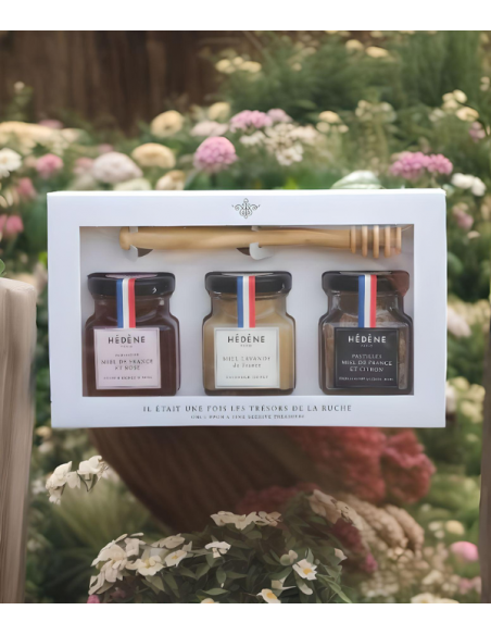 Coffret miels de France "Pour Elle"