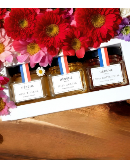 Box of Grands Crus Honeys from France