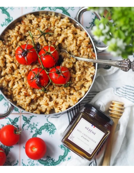 Chestnut honey from Ardèche harvested in France