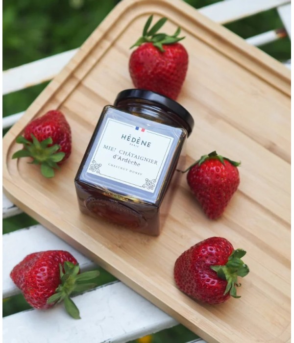 Miel châtaignier d'Ardèche récolté en France