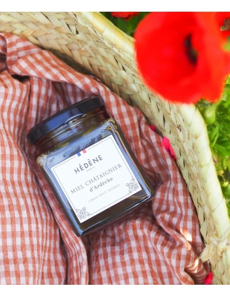 Miel châtaignier d'Ardèche récolté en France