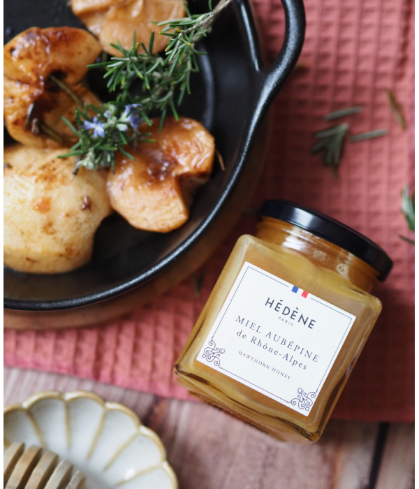Miel Aubépine de Rhône-Alpes récolté en France