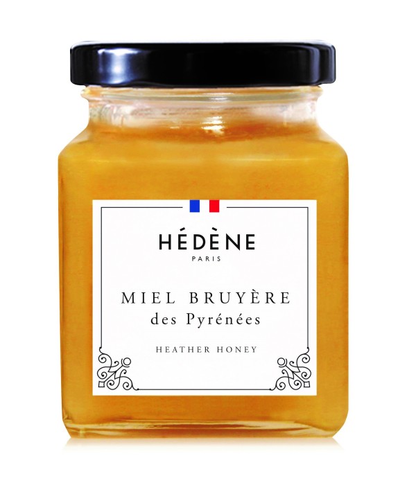 Pyrenean Heather honey harvested in France