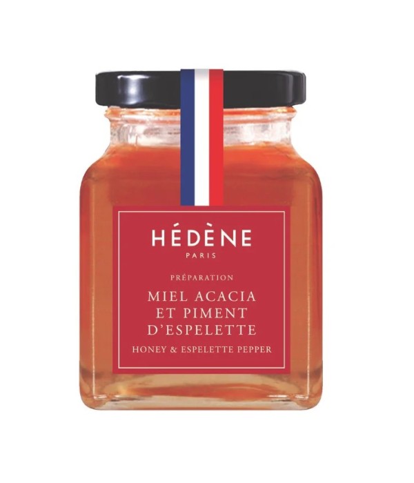 Miel Acacia et Piment d'Espelette de France