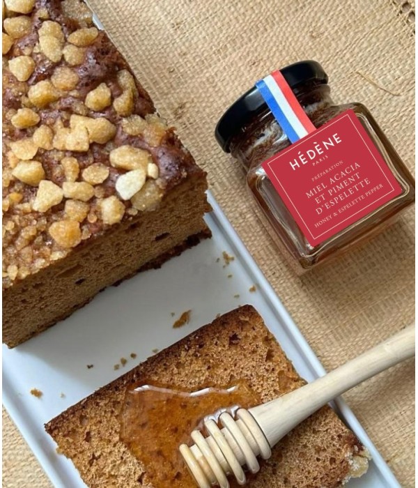 Acacia Honey and Espelette Pepper from France