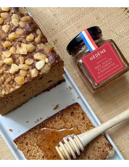 Miel Acacia et Piment d'Espelette de France