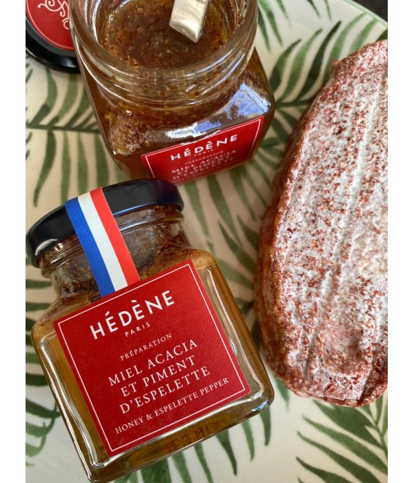 Miel Acacia et Piment d'Espelette de France
