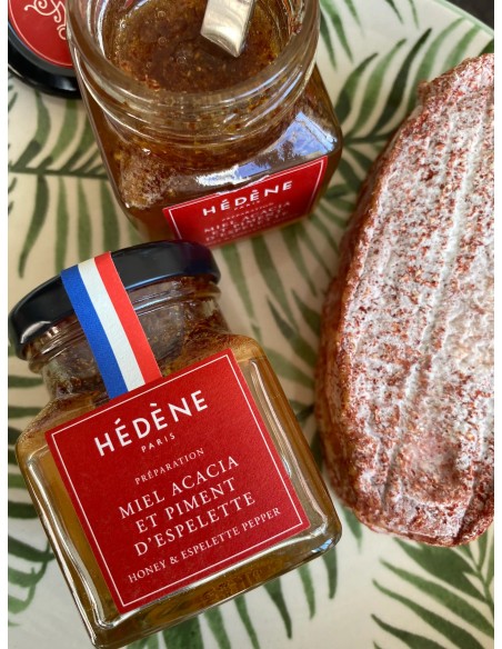Miel Acacia et Piment d'Espelette de France
