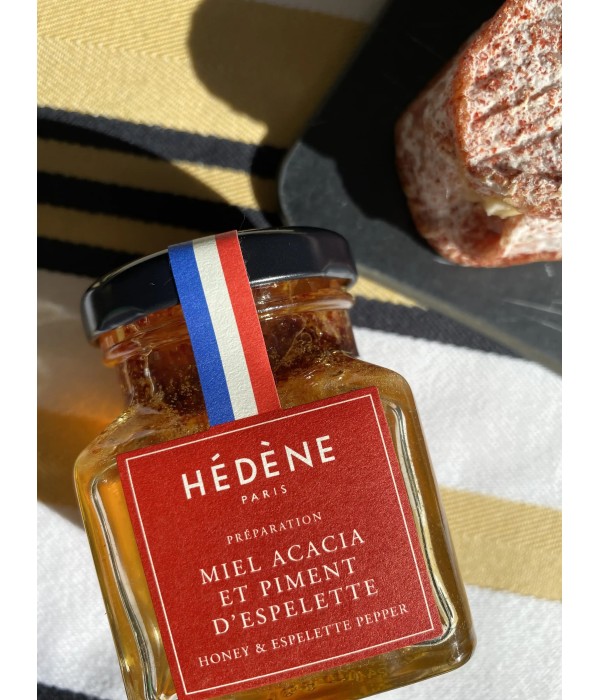 Acacia Honey and Espelette Pepper from France