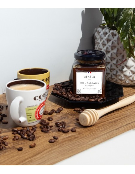 Miel Sarrasin d'Anjou récolté en France