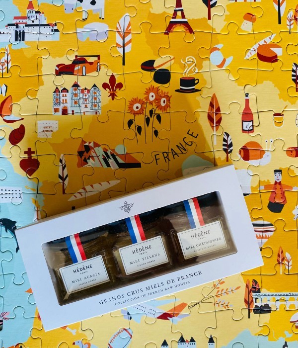 Box of Grands Crus Honeys from France