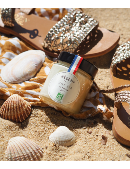 Organic Summer Honey harvested in France