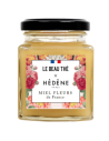 Jar of flower honey from France, with floral and fruity aromas.