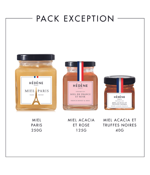 Exception Pack - 100% French honeys