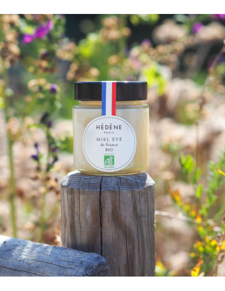 Organic Summer Honey harvested in France