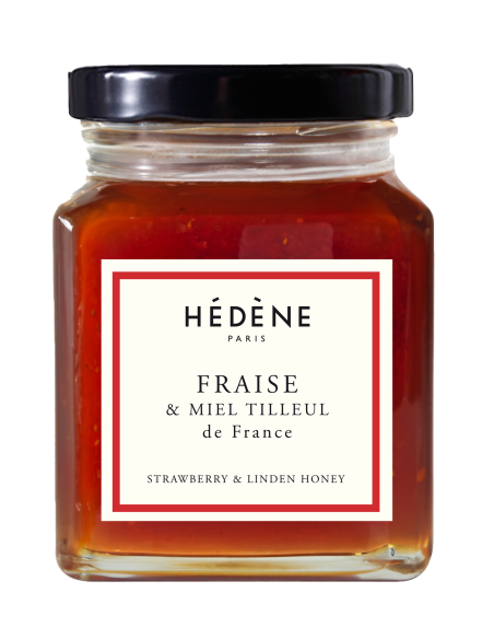 Strawberry and honey fruit preparation - authentic and refined