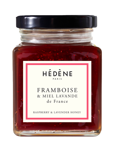 Confiture framboise et miel - Préparation aux fruits florale et fruitée
