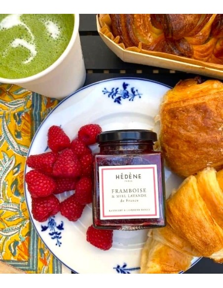 Confiture framboise et miel - Préparation aux fruits florale et fruitée