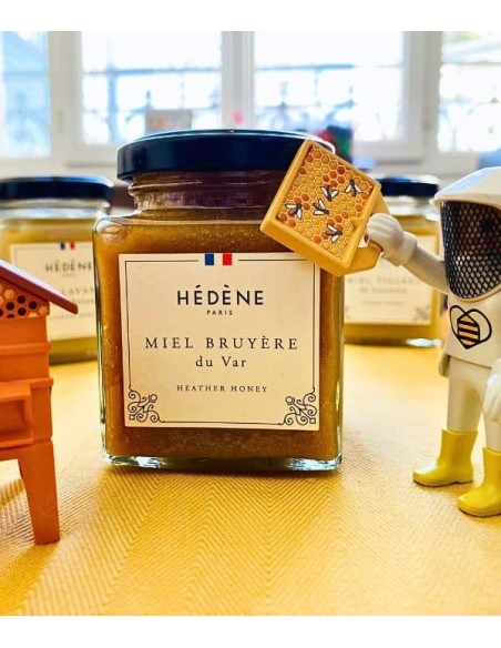 Pyrenean Heather honey harvested in France