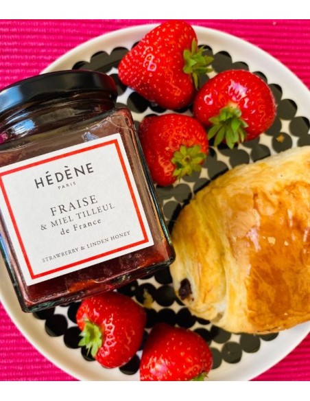 Confiture de fraise et miel - Préparation authentique et raffinée
