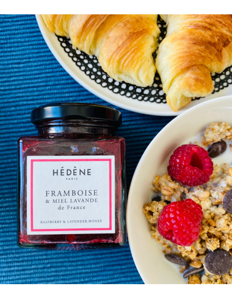 Confiture framboise et miel - Préparation aux fruits florale et fruitée