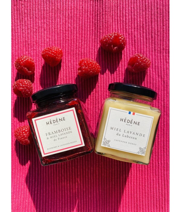 Confiture framboise et miel - Préparation aux fruits florale et fruitée