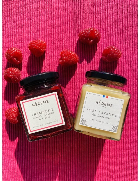 Confiture framboise et miel - Préparation aux fruits florale et fruitée