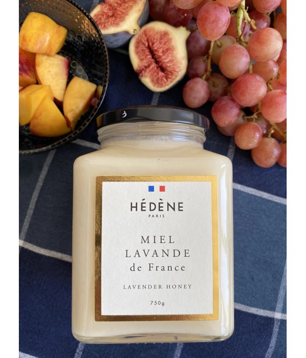 Lavender honey from Luberon harvested in France - family size