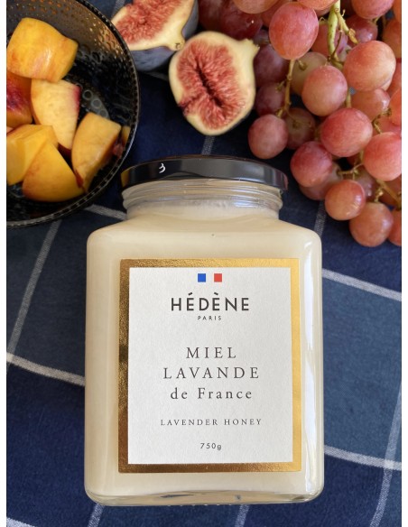 Lavender honey from Luberon harvested in France - family size
