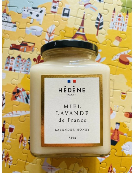 Lavender honey from Luberon harvested in France - family size
