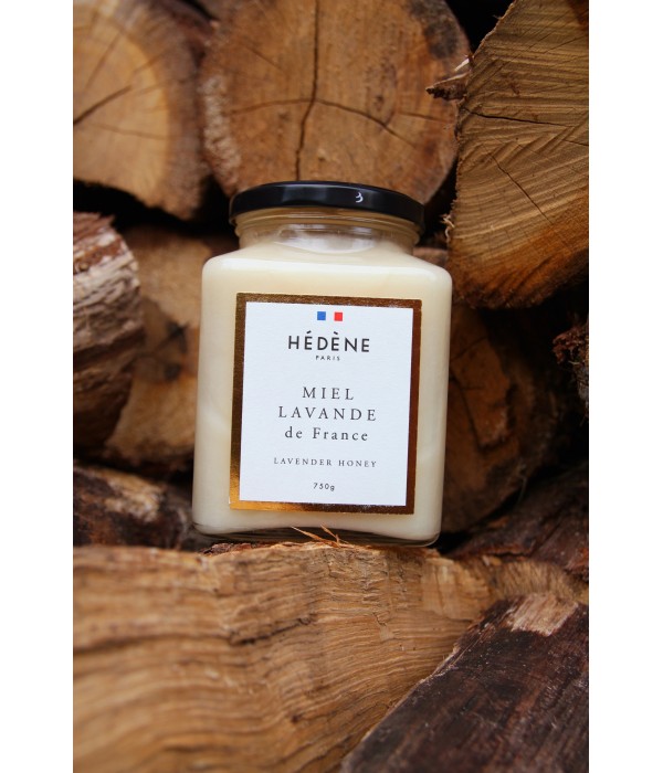 Lavender honey from Luberon harvested in France - family size