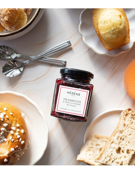 Confiture framboise et miel - Préparation aux fruits florale et fruitée