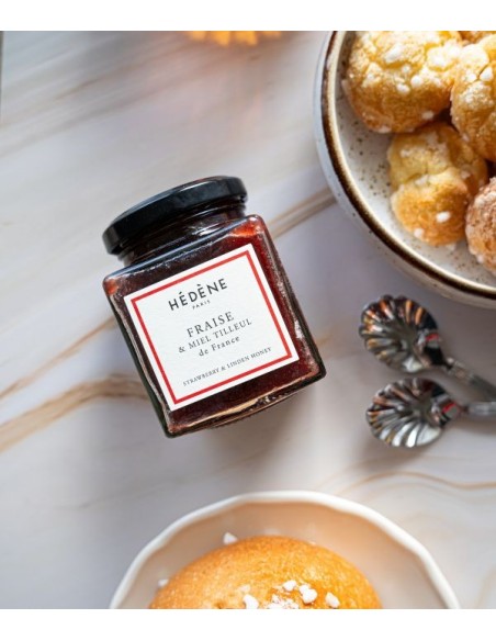 Confiture de fraise et miel - Préparation authentique et raffinée