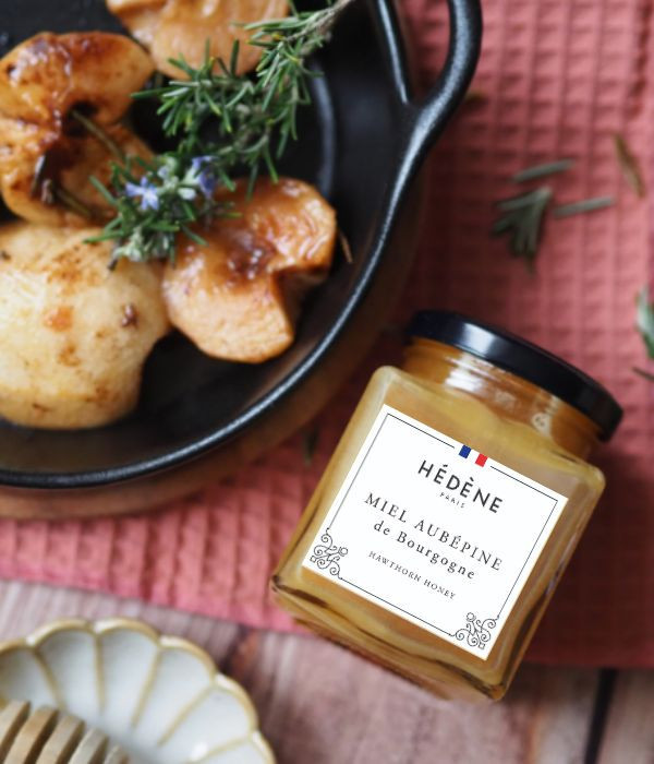 Hawthorn honey from Bourgogne harvested in France