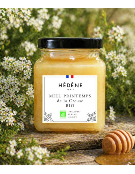 Organic Spring Honey harvested in France