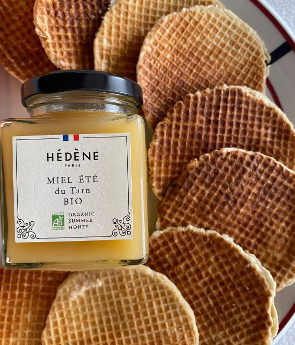 Organic Summer Honey harvested in France