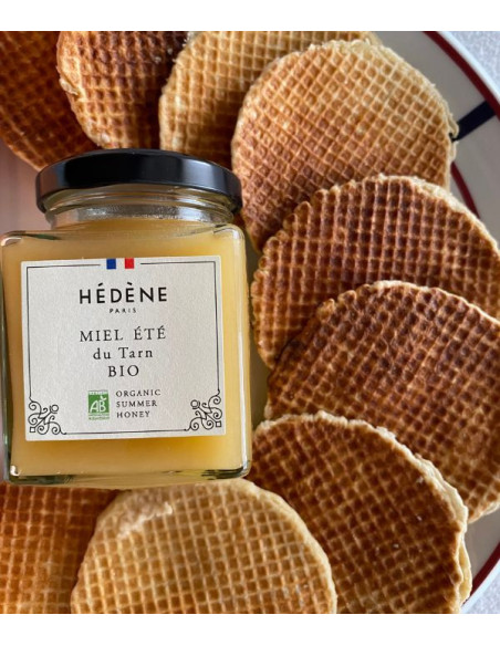 Organic Summer Honey harvested in France