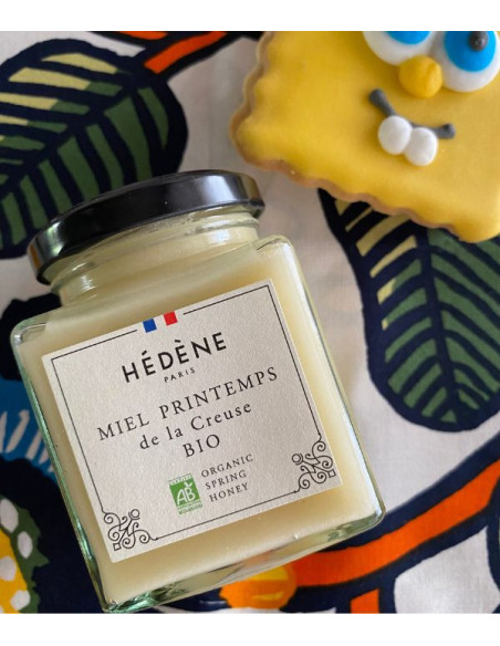 Organic Spring Honey harvested in France