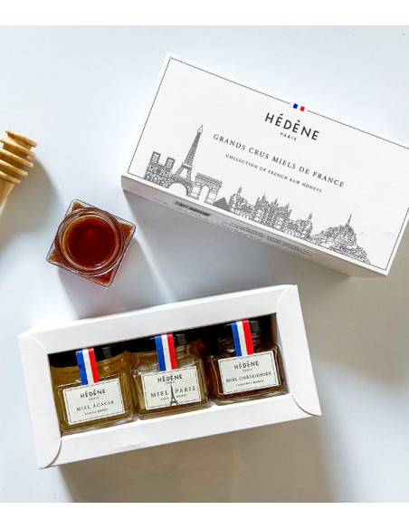Coffret miels Paris Je T'Aime