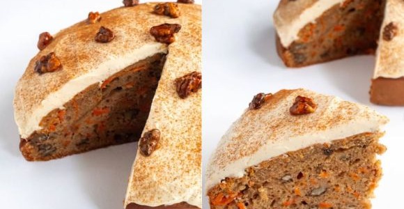 Carrot cake recipe with carrot honey