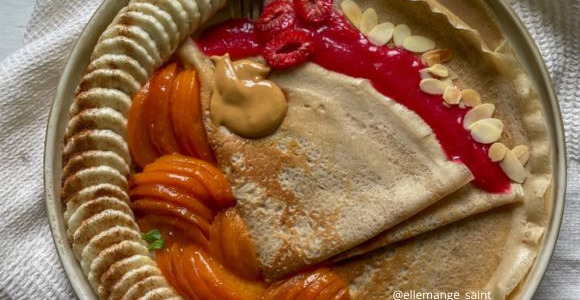 Crêpes healty et miel de lavande du luberon